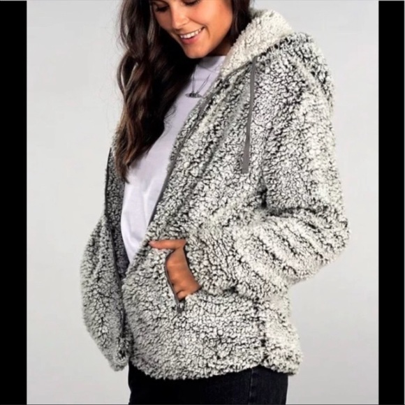 Thread & Supply Jackets & Blazers - Thread & supply Sherpa Zip jacket Brandon Fleece L